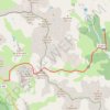 Trace GPS Le lauzet - refuge du Ricou, itinéraire, parcours