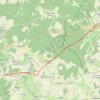 Trace GPS 21 Saligny-Vézelay: 19.40 km, itinéraire, parcours
