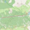 Trace GPS Madone de Fenestre à Saint Martin Vésubie, itinéraire, parcours