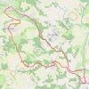 Trace GPS La vallée de l'Oust - Saint-Servant-sur-Oust, itinéraire, parcours