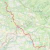 Trace GPS GR62 De Saint Beauzély à Conques (Aveyron), itinéraire, parcours