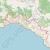 Trace GPS Le sentier des Dieux (côte Almafitaine Italie), itinéraire, parcours