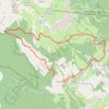 Trace GPS Boucle au départ de Puy Chalvin, itinéraire, parcours