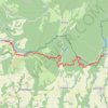 Trace GPS Rigole de la Montagne (noire), itinéraire, parcours