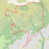 Trace GPS Tour du Puy de Naouri, itinéraire, parcours