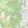 Trace GPS Les Gorges d'Enval depuis Saint-Hippolyte, itinéraire, parcours