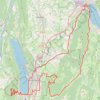 Trace GPS Relais du Chat - Mont Revard - Annecy, itinéraire, parcours