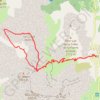 Trace GPS Le Cimet, itinéraire, parcours