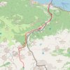 Trace GPS GR 5 Alpes - De Saint-Gingolph aux chalets de Bise (1), itinéraire, parcours