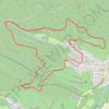 Trace GPS Balade à Zimmerbach, itinéraire, parcours