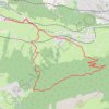 Trace GPS Saint Sixt - Orange, itinéraire, parcours