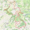 Trace GPS La Petite Suisse Normande - Pont-d'Ouilly, itinéraire, parcours