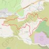Trace GPS Parcours de santé de Bédarieux, itinéraire, parcours