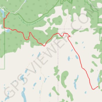 Trace GPS Route, itinéraire, parcours