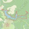 Trace GPS Barrage des Cammazes, itinéraire, parcours