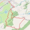 Trace GPS Ronde des châteaux Polminhac, itinéraire, parcours
