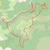 Trace GPS Madières - La Sauvie, itinéraire, parcours