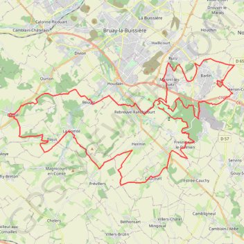 Trace GPS VTT 60km 2021, itinéraire, parcours