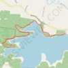 Trace GPS Ewan Maddock Dam, itinéraire, parcours