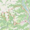 Trace GPS Raid des Tours VTT Tain Tournon, itinéraire, parcours