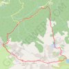 Trace GPS Lac Nino (Ninu), itinéraire, parcours