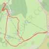 Trace GPS Ceuse par le sommet des Marseillais, itinéraire, parcours