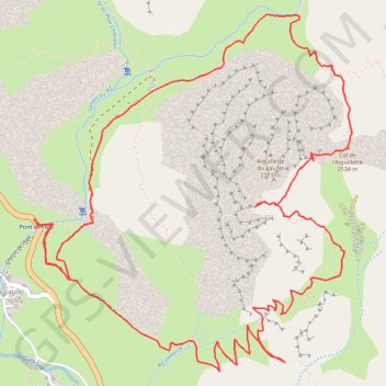 Trace GPS Tour de l'Aiguillette du Lauzet, itinéraire, parcours