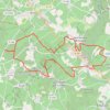 Trace GPS Boucle VTT depuis Saint-Sulpice-de-Cognac, itinéraire, parcours