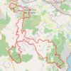 Trace GPS Col de Valdingarde - Rocher de Roquebrune, itinéraire, parcours