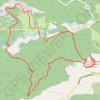 Trace GPS Thorenc castellaras, itinéraire, parcours