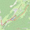 Trace GPS Les Points de vue du lac - Lamoura, itinéraire, parcours