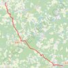 Trace GPS De La Ferté-Imbault à Montrieux-en-Sologne, itinéraire, parcours
