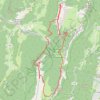 Trace GPS Cheminée de Fontanieu et Fouda Blanc, itinéraire, parcours
