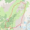Trace GPS Lacs des Grandes Rousses, itinéraire, parcours