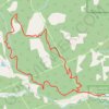 Trace GPS Braggin Rights to Long Distance Loop, itinéraire, parcours