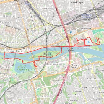 Trace GPS Parcours LD 2019 - CAP, itinéraire, parcours