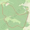 Trace GPS Sortie Pierrefontaines bois de Baissey, itinéraire, parcours