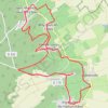 Trace GPS Les Côtes de Meuse - Saint-Maurice-sous-les-Côtes, itinéraire, parcours