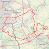Trace GPS 14 mai (Mt Saint Aubert + escaut), itinéraire, parcours