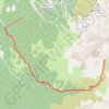 Trace GPS Ski de rando aux lacs du Vénitier, itinéraire, parcours