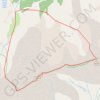 Trace GPS Pics des Toudes, Méchant, de Bugatet depuis le plan d'Estaragne, itinéraire, parcours
