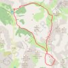 Trace GPS Tête de la Sanguinière, itinéraire, parcours