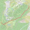 Trace GPS Arselle - Lac Achard, itinéraire, parcours