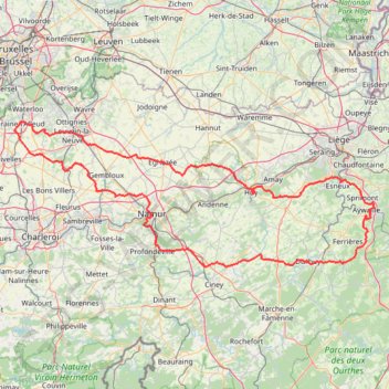Trace GPS RAB 2023 - 300 KM OFFICIEL, itinéraire, parcours