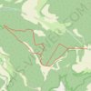 Trace GPS Aujeurres - Maigre fontaine, itinéraire, parcours