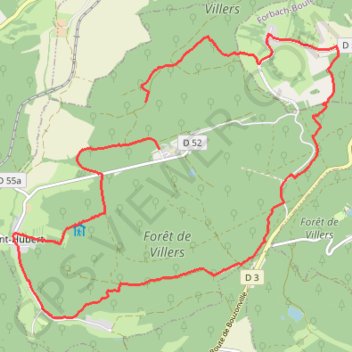 Trace GPS Villers-Bettnach, itinéraire, parcours
