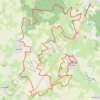 Trace GPS La Montignéenne - Montigné le Brillant, itinéraire, parcours