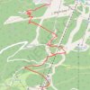 Trace GPS Itinéraire de randonnée : Plan Bois par le Sentier du Lac Noir, itinéraire, parcours