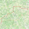 Trace GPS Larressingle - Eauze, itinéraire, parcours