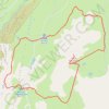 Trace GPS Pointe de Lanserlia en boucle, itinéraire, parcours